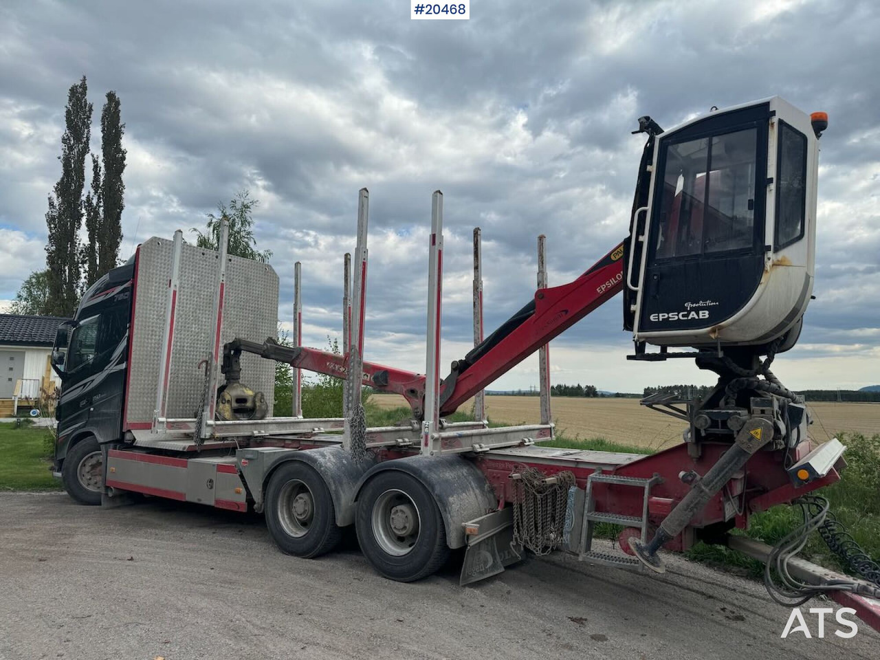 Volvo FH750 - Timber truck: picture 3 Volvo FH750 - Timber truck: picture 3