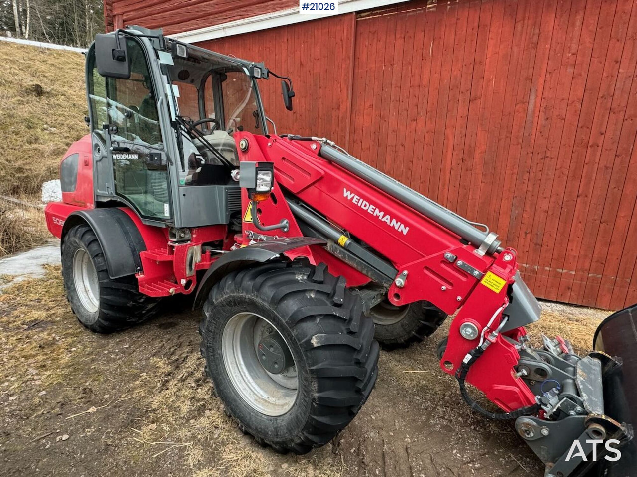 Weidemann 5080T - Telescopic wheel loader: picture 1 Weidemann 5080T - Telescopic wheel loader: picture 1