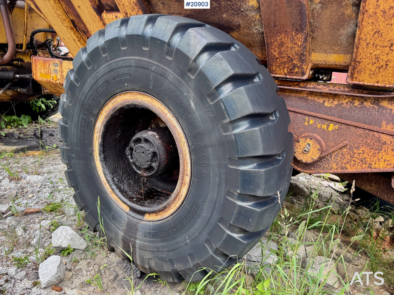 Yokohama RB31- 20.5R25 - Wheel and tire package for Construction machinery: picture 2 Yokohama RB31- 20.5R25 - Wheel and tire package for Construction machinery: picture 2