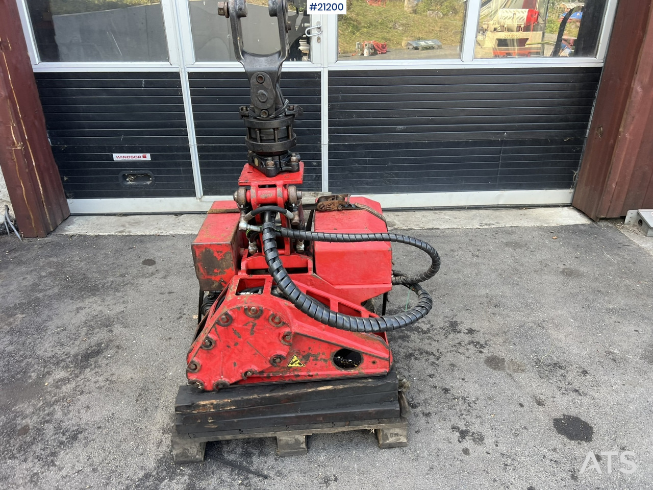 Hogstaggregat SG220RC hogstaggregat for kran m/ ekstra klo, sverd og kjede - Felling head: picture 3 Hogstaggregat SG220RC hogstaggregat for kran m/ ekstra klo, sverd og kjede - Felling head: picture 3