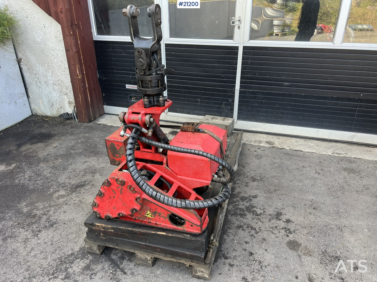 Hogstaggregat SG220RC hogstaggregat for kran m/ ekstra klo, sverd og kjede - Felling head: picture 2 Hogstaggregat SG220RC hogstaggregat for kran m/ ekstra klo, sverd og kjede - Felling head: picture 2