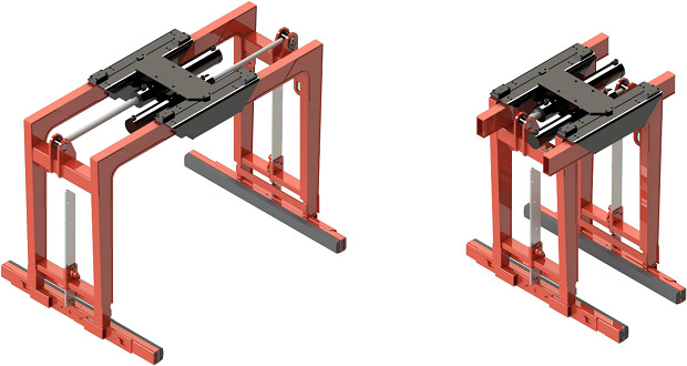 Brick stack grapple PL-02 - Clamp for Truck mounted crane: picture 1 Brick stack grapple PL-02 - Clamp for Truck mounted crane: picture 1