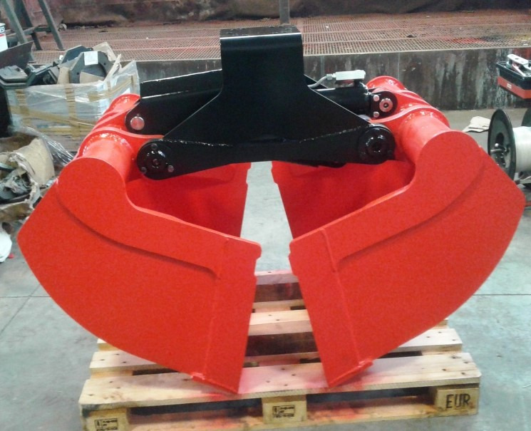 Clamshell bucket for digging BV-M 400 - Clamshell bucket for Truck mounted crane: picture 2 Clamshell bucket for digging BV-M 400 - Clamshell bucket for Truck mounted crane: picture 2