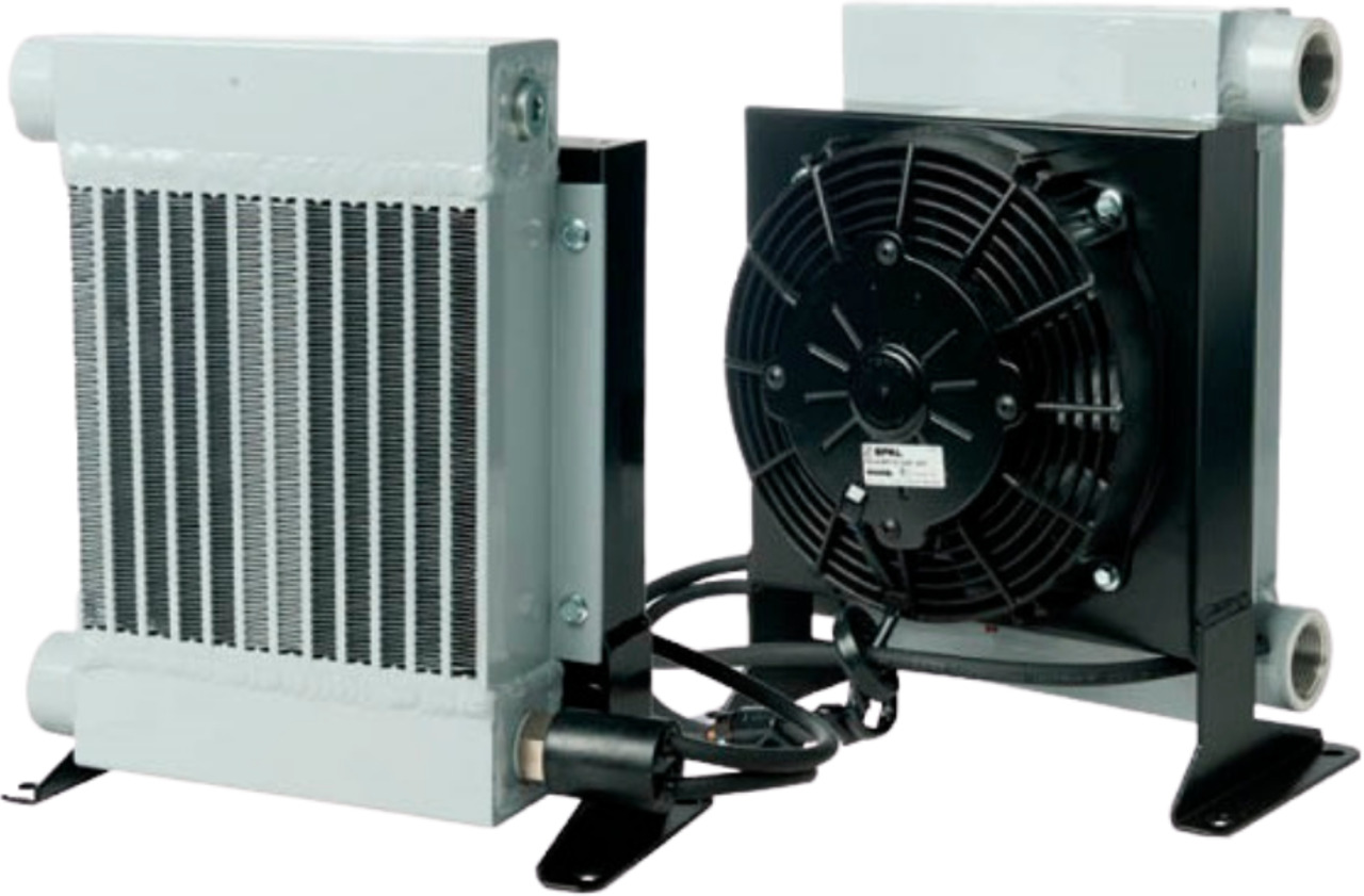 Oil cooler EA-390 - Cooling system for Truck mounted crane: picture 1 Oil cooler EA-390 - Cooling system for Truck mounted crane: picture 1