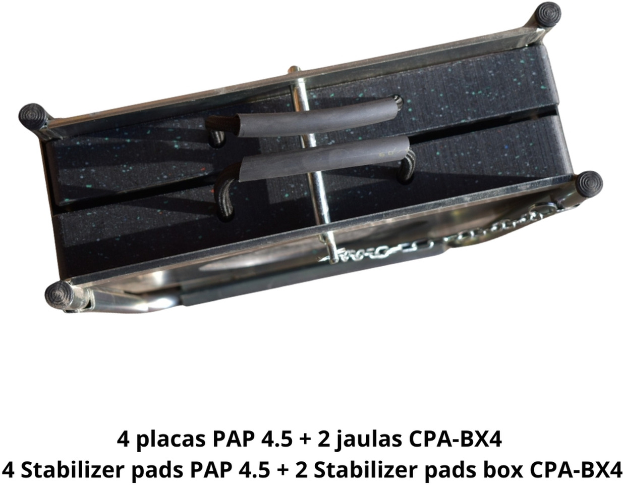 4 Stabilizer Pads PAP 4.5 + 2 Boxes CPA-BX4 OF-3-4P2J - Spare parts for Truck mounted crane: picture 3 4 Stabilizer Pads PAP 4.5 + 2 Boxes CPA-BX4 OF-3-4P2J - Spare parts for Truck mounted crane: picture 3