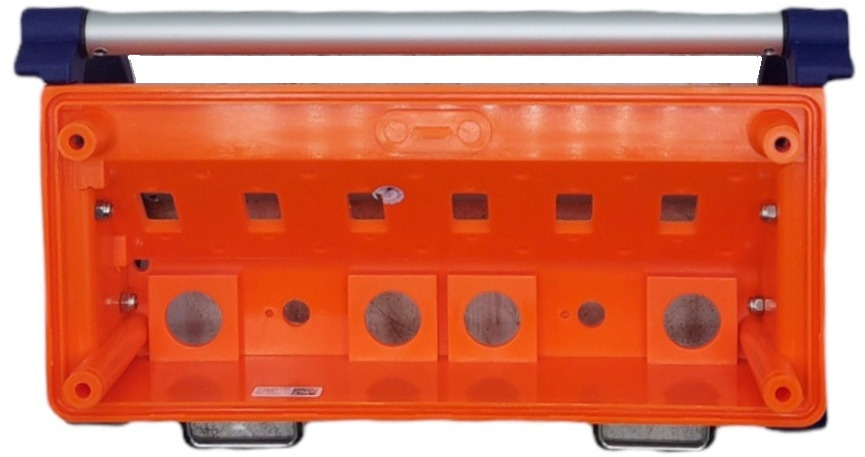 Transmitter housing upper part linus 4, drilled HBC Linus 4 - Electrical system for Truck mounted crane: picture 1 Transmitter housing upper part linus 4, drilled HBC Linus 4 - Electrical system for Truck mounted crane: picture 1