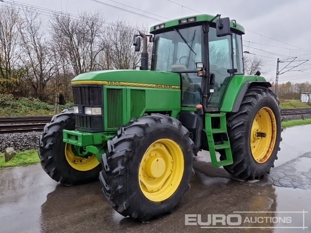 1996 John Deere 7800 - Farm tractor: picture 1 1996 John Deere 7800 - Farm tractor: picture 1