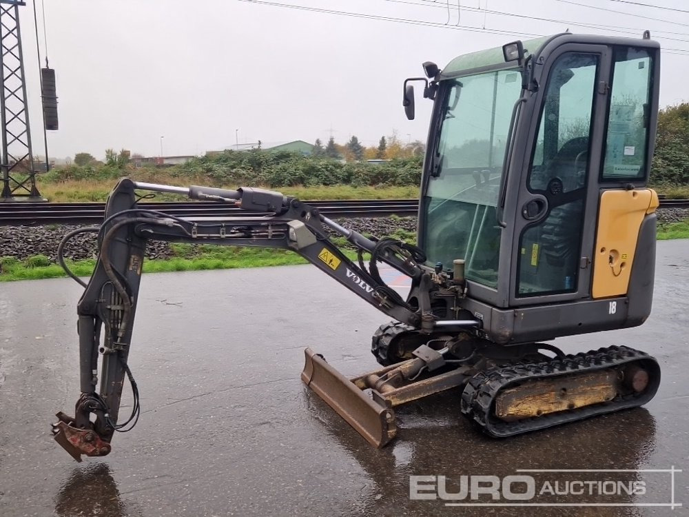 2012 Volvo EC18 - Mini excavator: picture 1 2012 Volvo EC18 - Mini excavator: picture 1