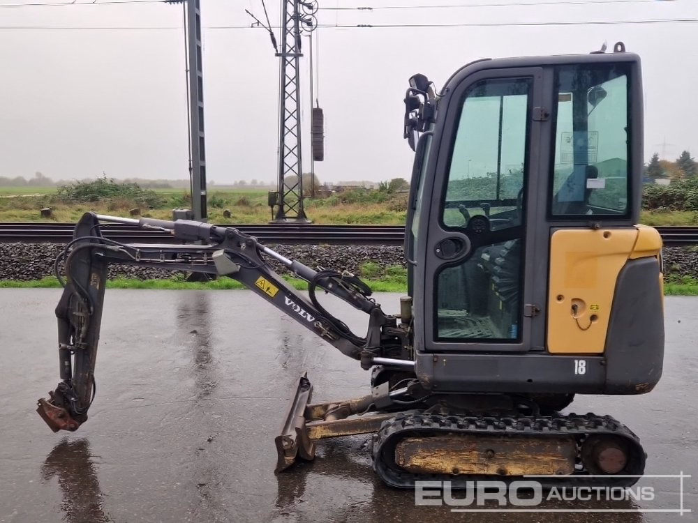 2012 Volvo EC18C - Mini excavator: picture 2 2012 Volvo EC18C - Mini excavator: picture 2