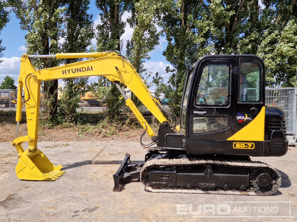 2013 Hyundai R60-7 - Mini excavator: picture 2 2013 Hyundai R60-7 - Mini excavator: picture 2