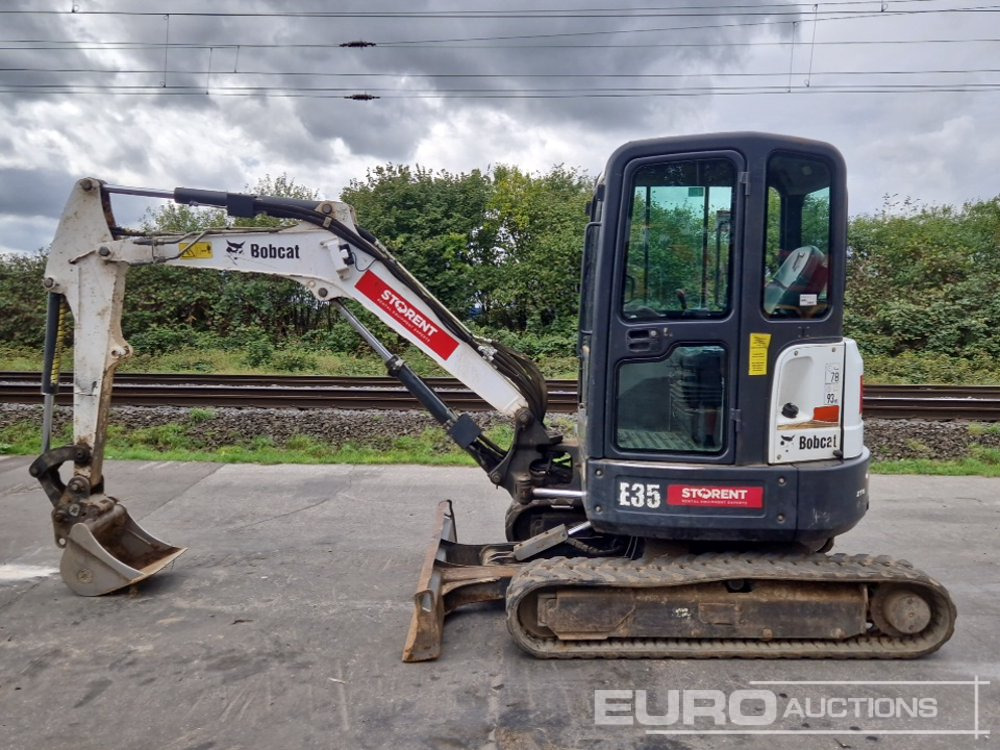 2014 Bobcat E35 EM - Mini excavator: picture 3 2014 Bobcat E35 EM - Mini excavator: picture 3
