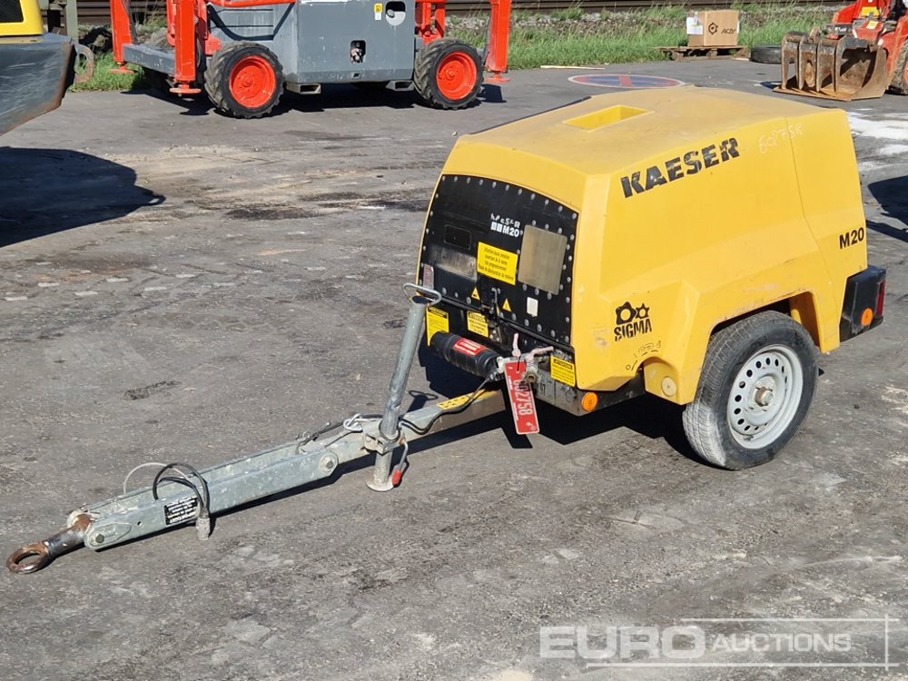 2014 Kaeser M20 70CFM - Air compressor: picture 1 2014 Kaeser M20 70CFM - Air compressor: picture 1