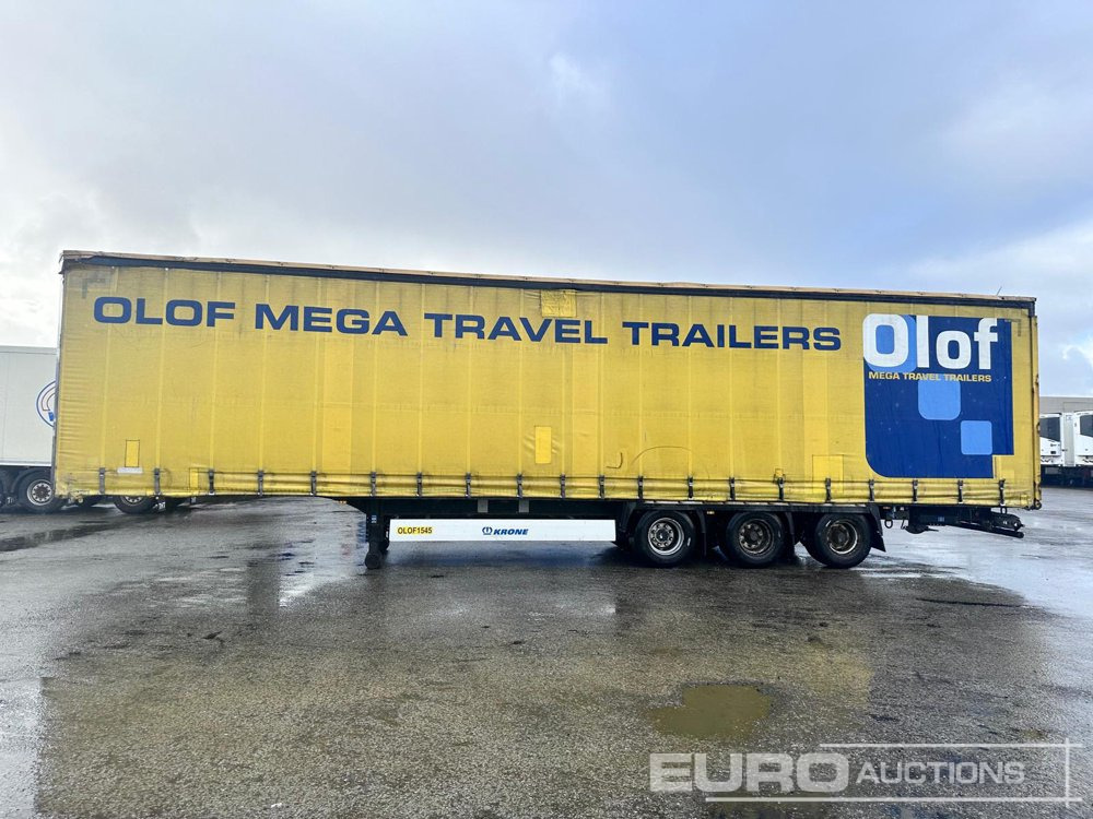2015 Krone Mega Liner, Curtainsider, 3 Axle (Dutch Reg. Docs) - Curtainsider semi-trailer: picture 2 2015 Krone Mega Liner, Curtainsider, 3 Axle (Dutch Reg. Docs) - Curtainsider semi-trailer: picture 2