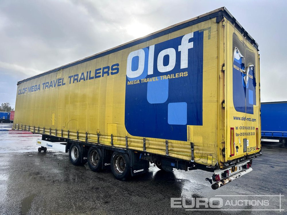 2015 Krone Mega Liner, Curtainsider, 3 Axle (Dutch Reg. Docs) - Curtainsider semi-trailer: picture 3 2015 Krone Mega Liner, Curtainsider, 3 Axle (Dutch Reg. Docs) - Curtainsider semi-trailer: picture 3