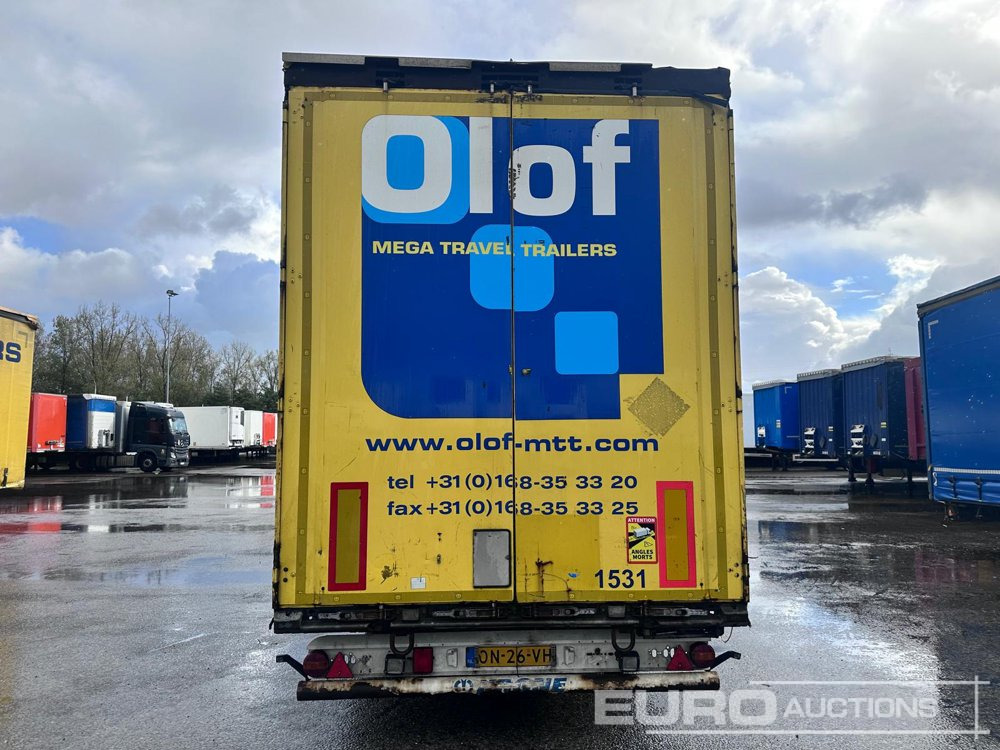 2015 Krone Mega Liner, Curtainsider, 3 Axle (Dutch Reg. Docs) - Curtainsider semi-trailer: picture 3 2015 Krone Mega Liner, Curtainsider, 3 Axle (Dutch Reg. Docs) - Curtainsider semi-trailer: picture 3