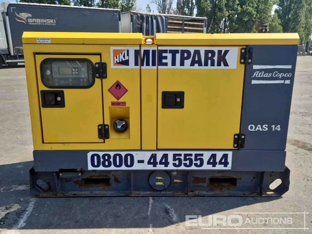 2016 Atlas Copco QAS14 - Generator set: picture 2 2016 Atlas Copco QAS14 - Generator set: picture 2