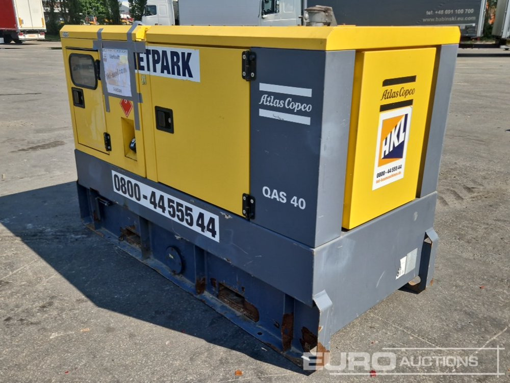 2017 Atlas Copco QAS 40 - Generator set: picture 3 2017 Atlas Copco QAS 40 - Generator set: picture 3