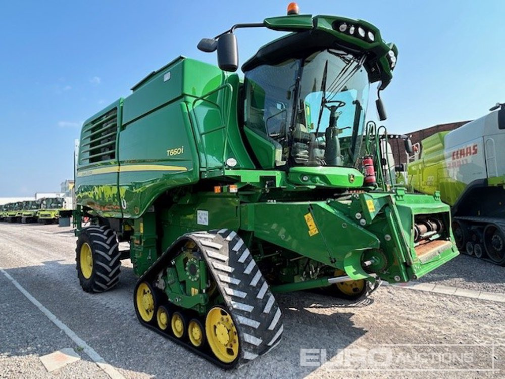 2017 John Deere T660RT - Combine harvester: picture 1 2017 John Deere T660RT - Combine harvester: picture 1