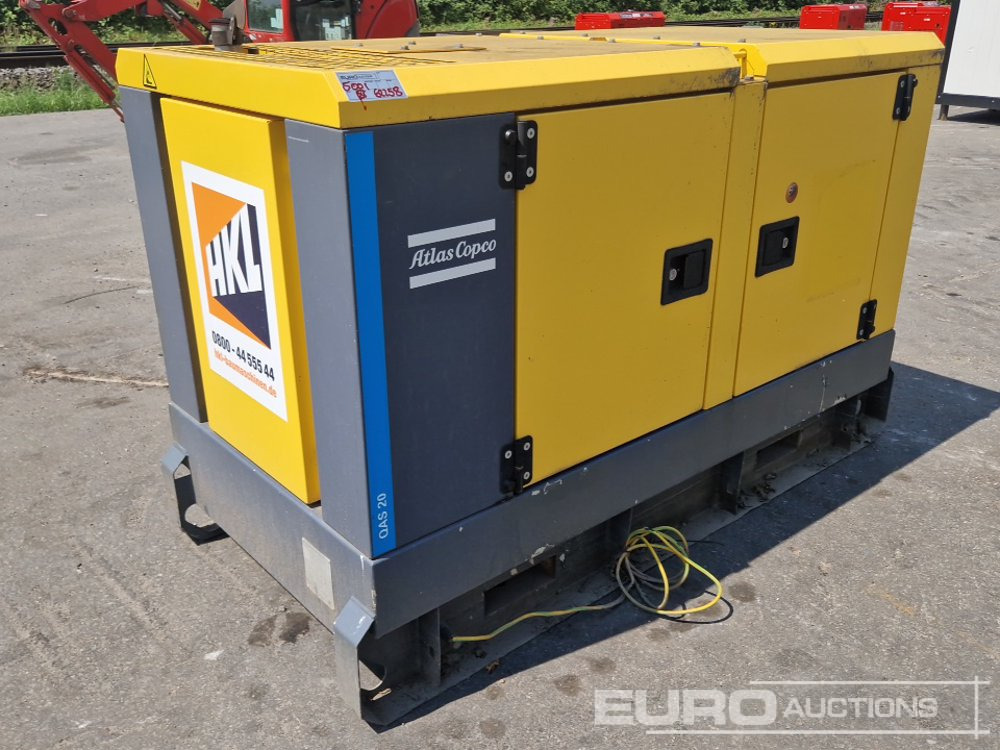 2018 Atlas Copco QAS 20 - Generator set: picture 4 2018 Atlas Copco QAS 20 - Generator set: picture 4