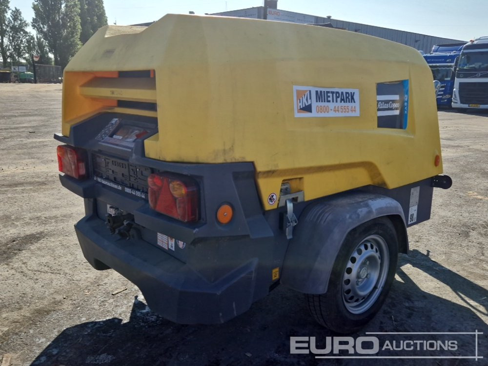 2018 Atlas Copco XAS88 180CFM - Air compressor: picture 3 2018 Atlas Copco XAS88 180CFM - Air compressor: picture 3