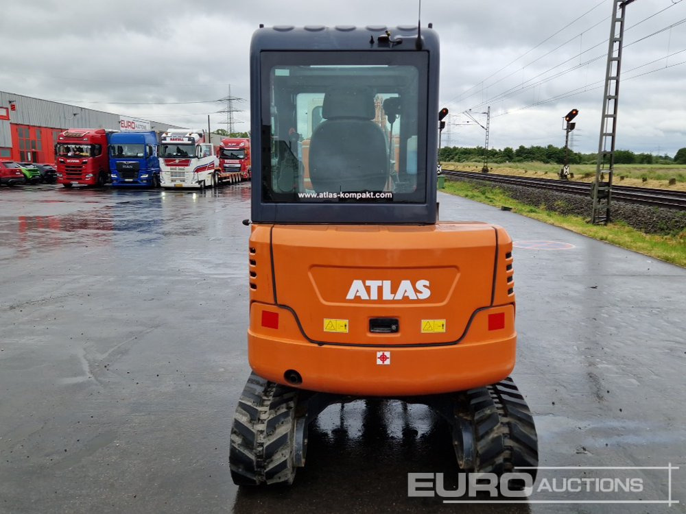 2022 Atlas AC25F Rubber Tracks, Blade, Offset, Pioed, Aux Piping, QH - Mini excavator: picture 4 2022 Atlas AC25F Rubber Tracks, Blade, Offset, Pioed, Aux Piping, QH - Mini excavator: picture 4