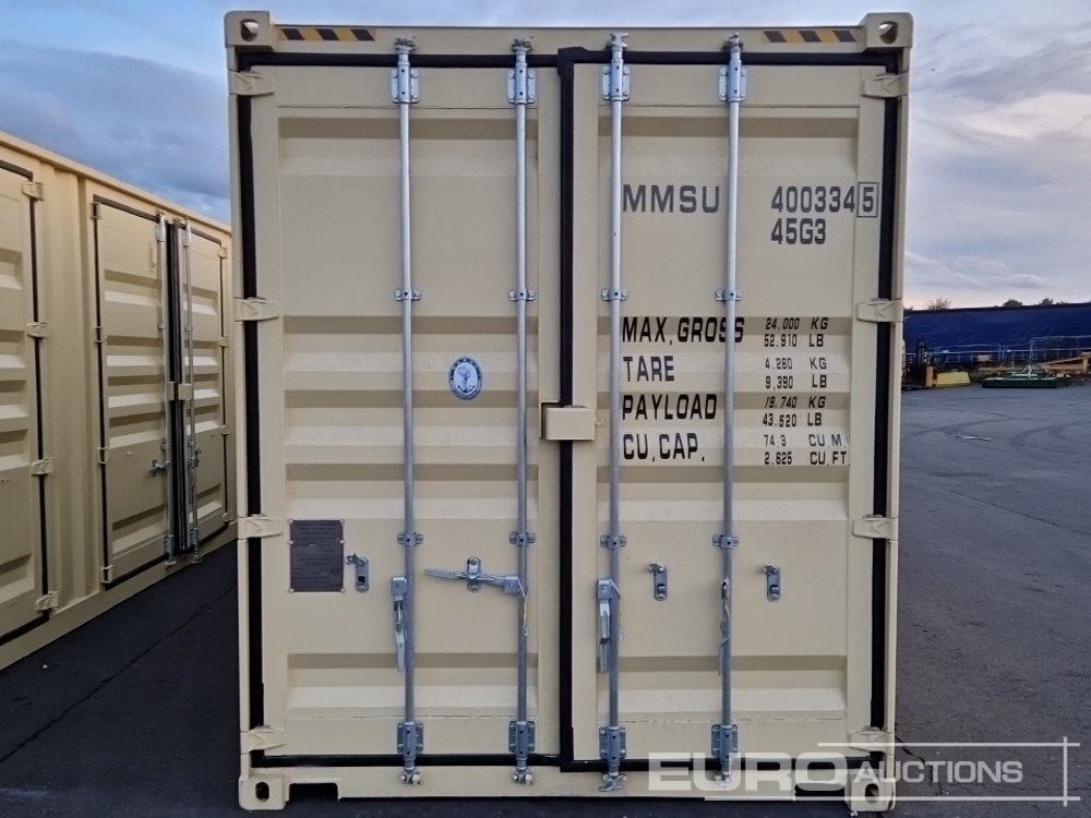 Shipping container 2025 40HC Container, Four Doors On The Side, Lock Box, Fork Pockets: picture 7