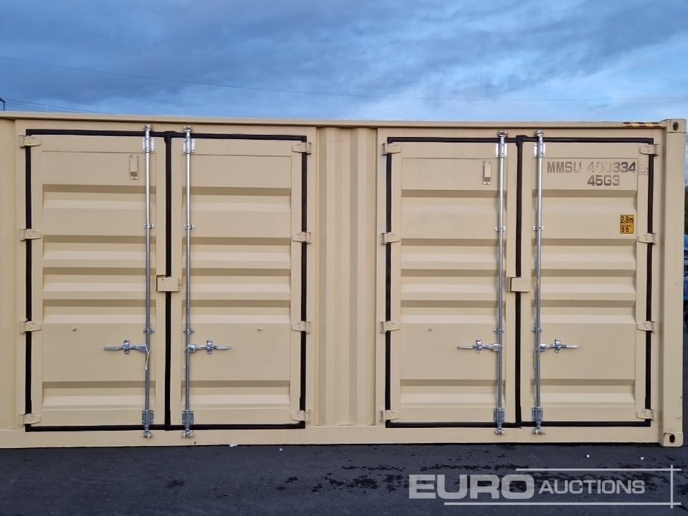 Shipping container 2025 40HC Container, Four Doors On The Side, Lock Box, Fork Pockets: picture 6