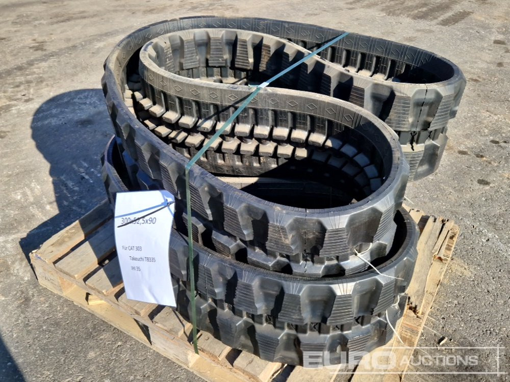 300x52,5x90 Rubber Tracks to suit CAT 303 (2 of) - Track for Construction machinery: picture 2 300x52,5x90 Rubber Tracks to suit CAT 303 (2 of) - Track for Construction machinery: picture 2