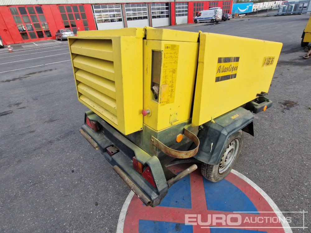 Atlas Copco XAS 96 Single Axle Compressor - Air compressor: picture 3 Atlas Copco XAS 96 Single Axle Compressor - Air compressor: picture 3
