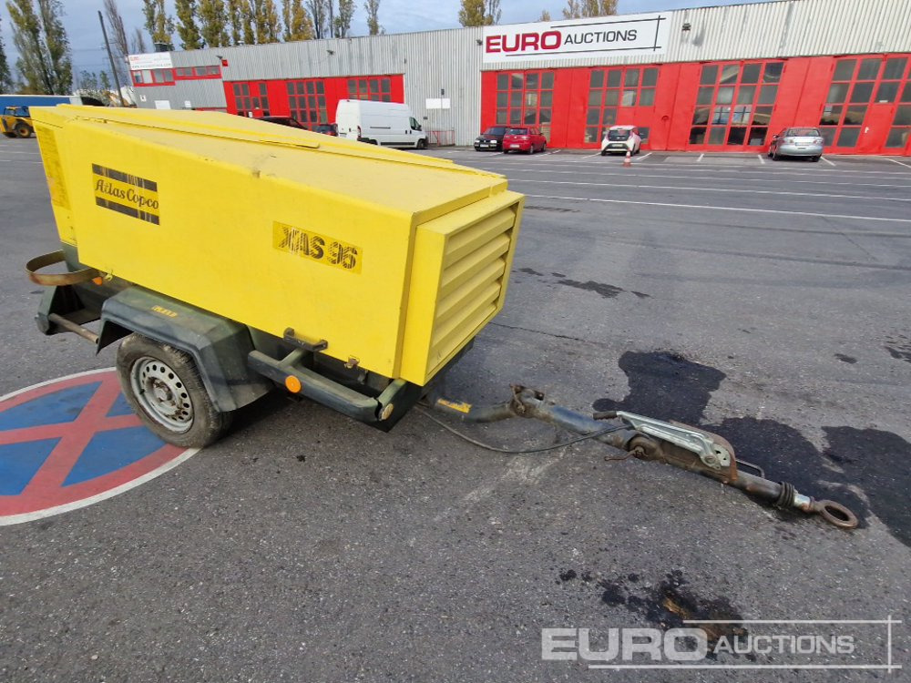 Atlas Copco XAS 96 Single Axle Compressor - Air compressor: picture 4 Atlas Copco XAS 96 Single Axle Compressor - Air compressor: picture 4