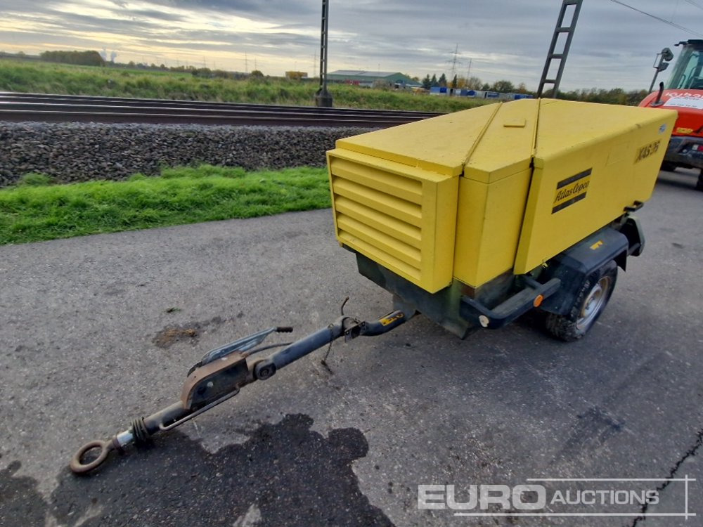 Atlas Copco XAS 96 Single Axle Compressor - Air compressor: picture 1 Atlas Copco XAS 96 Single Axle Compressor - Air compressor: picture 1
