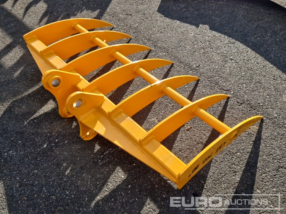 Unused 2025 GIYI CAT 303 Rake, 46" - Attachment for Skid steer loader: picture 3 Unused 2025 GIYI CAT 303 Rake, 46" - Attachment for Skid steer loader: picture 3