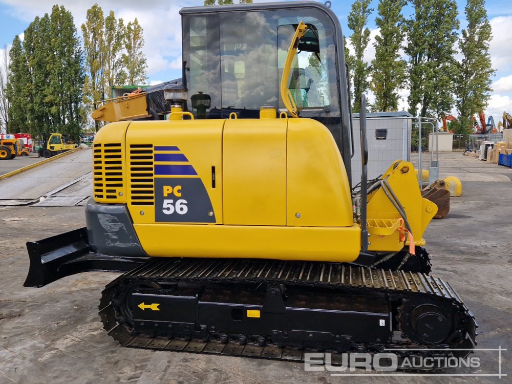 Komatsu PC56-7 - Mini excavator: picture 1 Komatsu PC56-7 - Mini excavator: picture 1