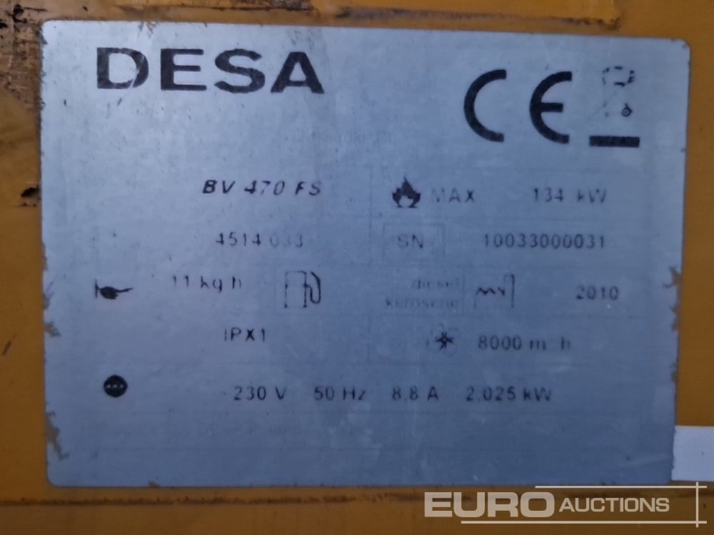 Construction heater Master BV470: picture 8