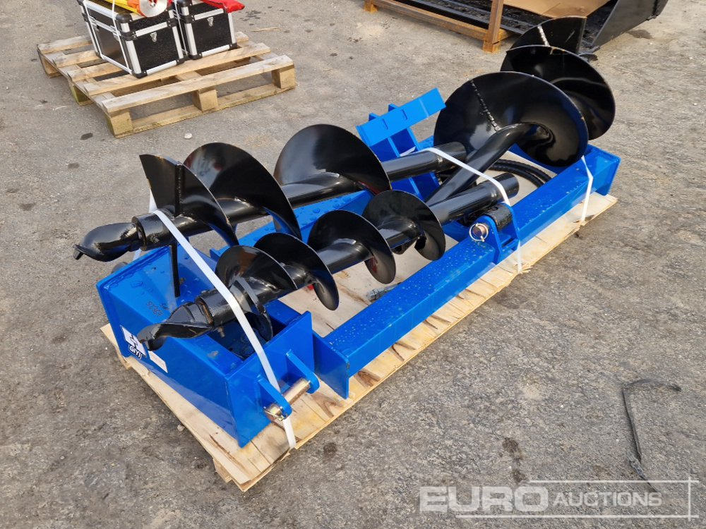 Unused 2025 GIYI Auger to suit Skidsteer Loader - Material handling equipment: picture 1 Unused 2025 GIYI Auger to suit Skidsteer Loader - Material handling equipment: picture 1
