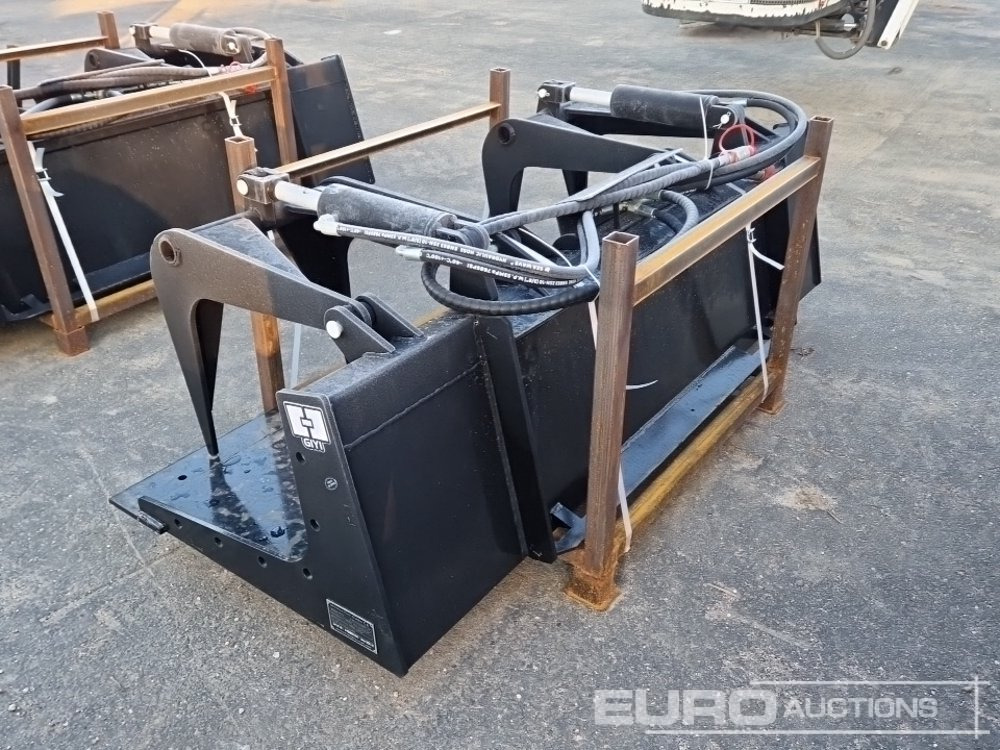 Unused 2025 GIYI Plate Grabber to suit Skidsteer Loader - Material handling equipment: picture 2 Unused 2025 GIYI Plate Grabber to suit Skidsteer Loader - Material handling equipment: picture 2