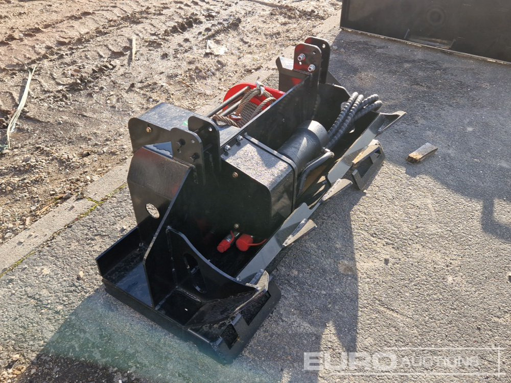 Unused 2025 GIYI Winch to suit Skidsteer Loader - Material handling equipment: picture 4 Unused 2025 GIYI Winch to suit Skidsteer Loader - Material handling equipment: picture 4