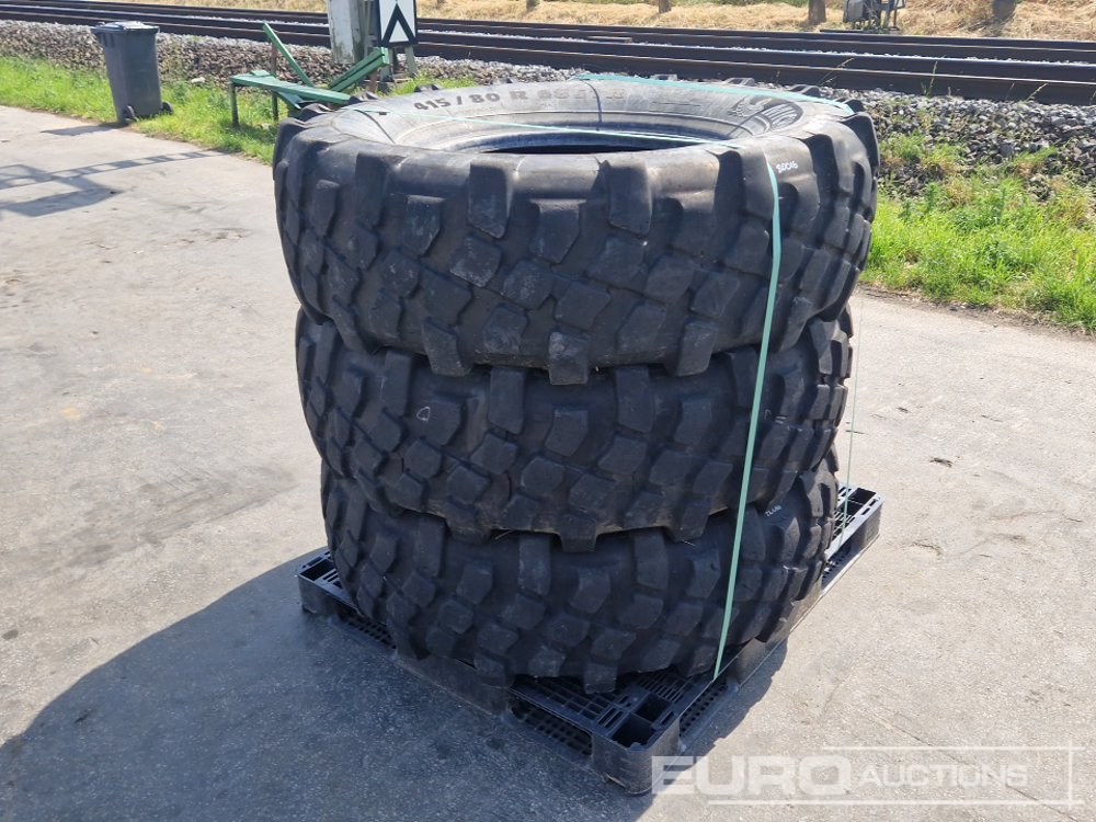 Michelin 415/80 R 685TR Tyres (3 of) - Tire: picture 1 Michelin 415/80 R 685TR Tyres (3 of) - Tire: picture 1