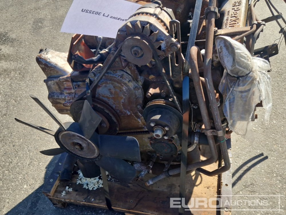 Engine Perkins 4 Cylinder LJ303224 Diesel Engine: picture 8