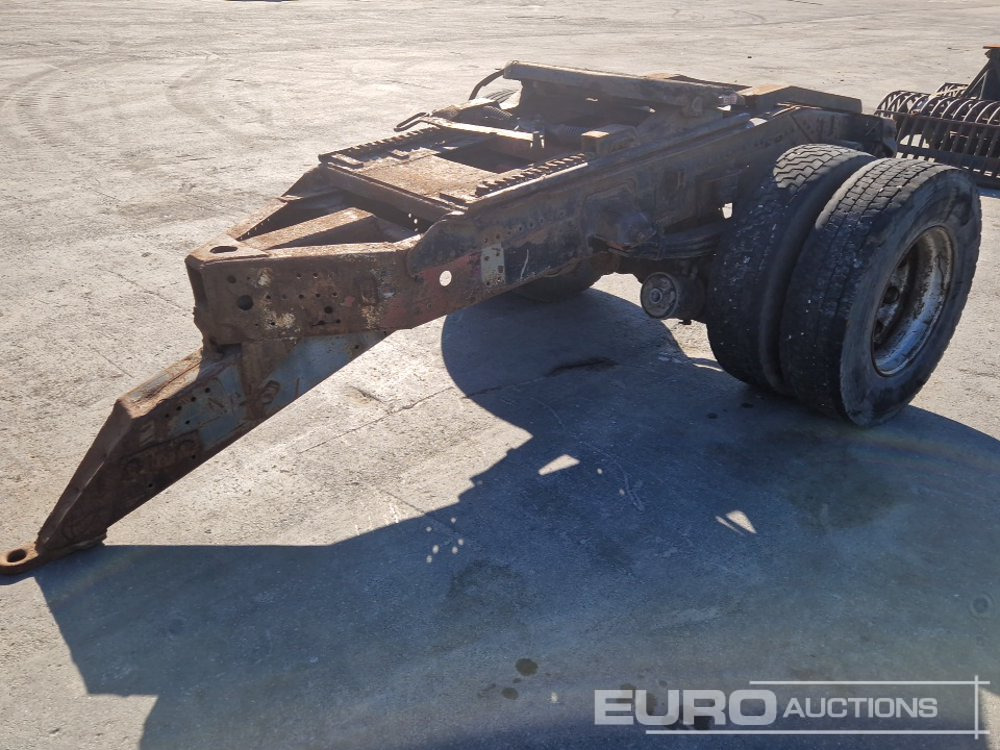 Single Axle Truck Trailer Hitch - Dolly trailer: picture 1 Single Axle Truck Trailer Hitch - Dolly trailer: picture 1