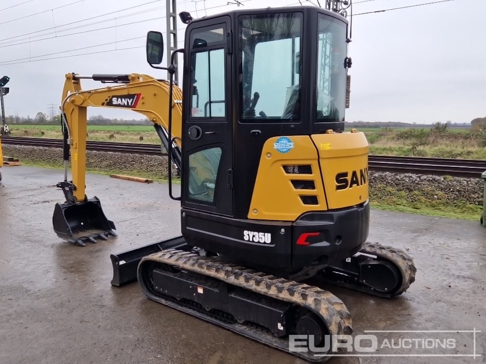 Unused 2025 Sany SY35U - Mini excavator: picture 3 Unused 2025 Sany SY35U - Mini excavator: picture 3