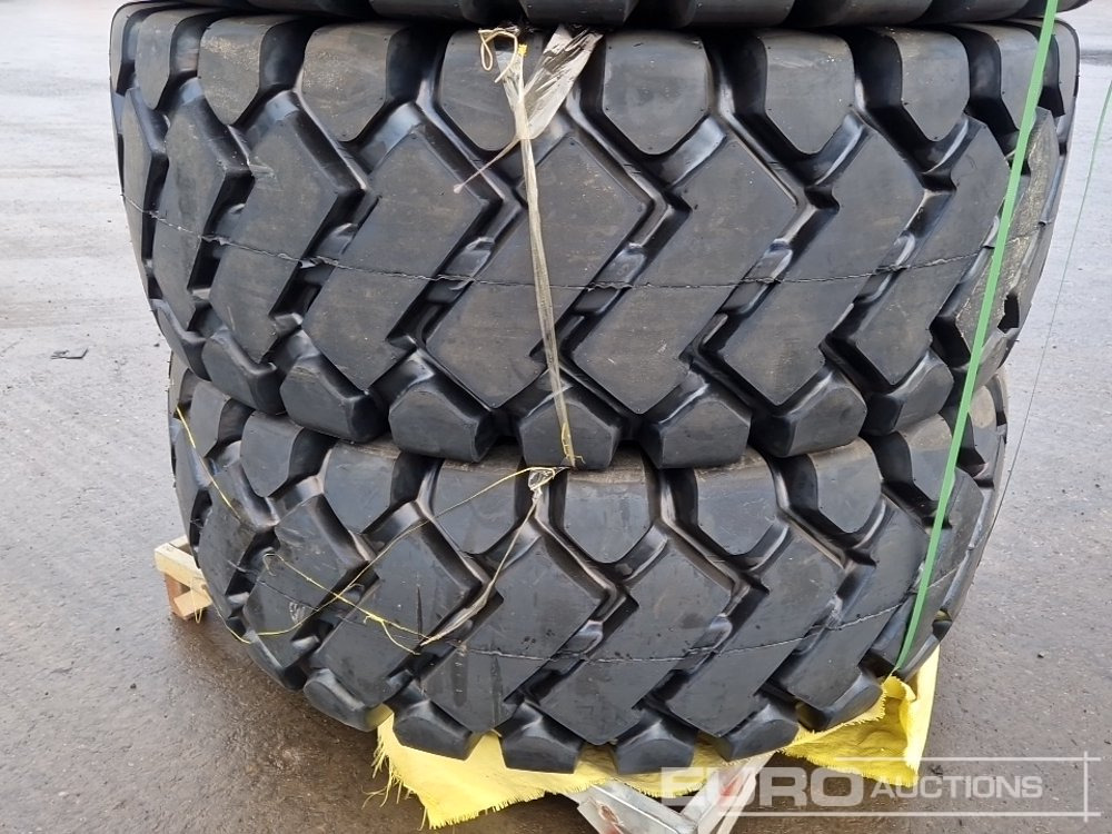 Unused 23.5-25 24PR E-3/L-3 TL Tyres (4 of) - Tire: picture 3 Unused 23.5-25 24PR E-3/L-3 TL Tyres (4 of) - Tire: picture 3