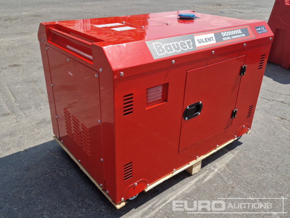 Unused Bauer DG9500SE - Generator set: picture 2 Unused Bauer DG9500SE - Generator set: picture 2