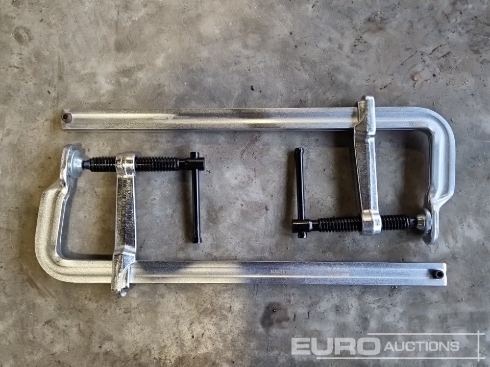 Unused Solid X Forged Welding Clamps 120mm x 400mm (2 Pieces) - Garage equipment: picture 4 Unused Solid X Forged Welding Clamps 120mm x 400mm (2 Pieces) - Garage equipment: picture 4