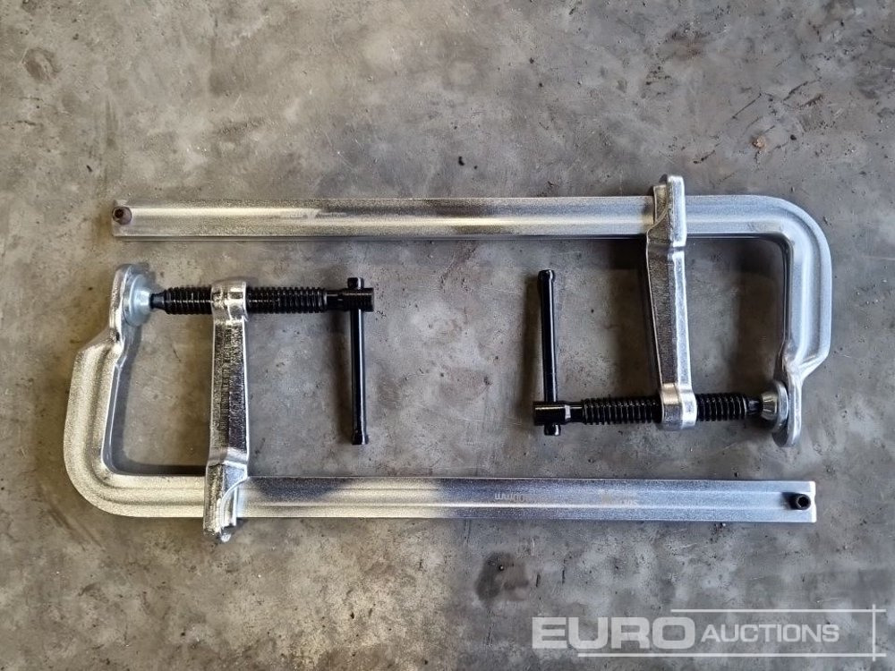 Unused Solid X Forged Welding Clamps 120mm x 400mm (2 Pieces) - Garage equipment: picture 4 Unused Solid X Forged Welding Clamps 120mm x 400mm (2 Pieces) - Garage equipment: picture 4