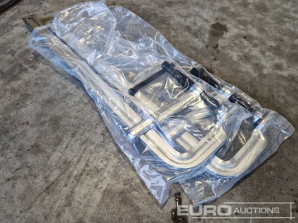 Unused Solid X Forged Welding Clamps 120mm x 450mm (2 Pieces) - Garage equipment: picture 3 Unused Solid X Forged Welding Clamps 120mm x 450mm (2 Pieces) - Garage equipment: picture 3