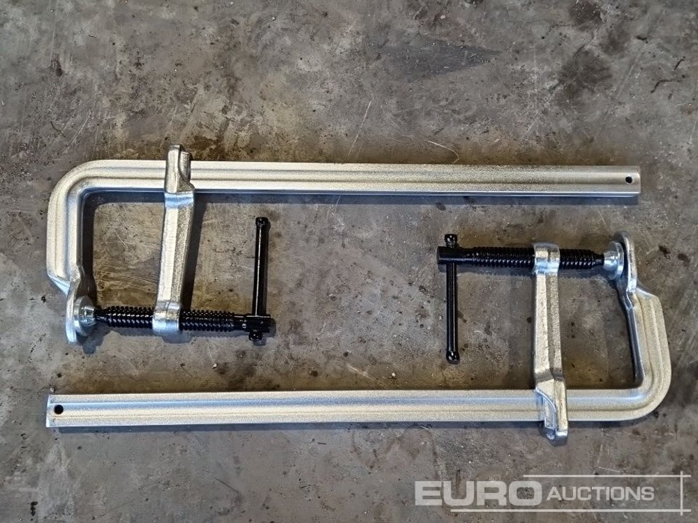 Unused Solid X Forged Welding Clamps 120mm x 450mm (2 Pieces) - Garage equipment: picture 4 Unused Solid X Forged Welding Clamps 120mm x 450mm (2 Pieces) - Garage equipment: picture 4