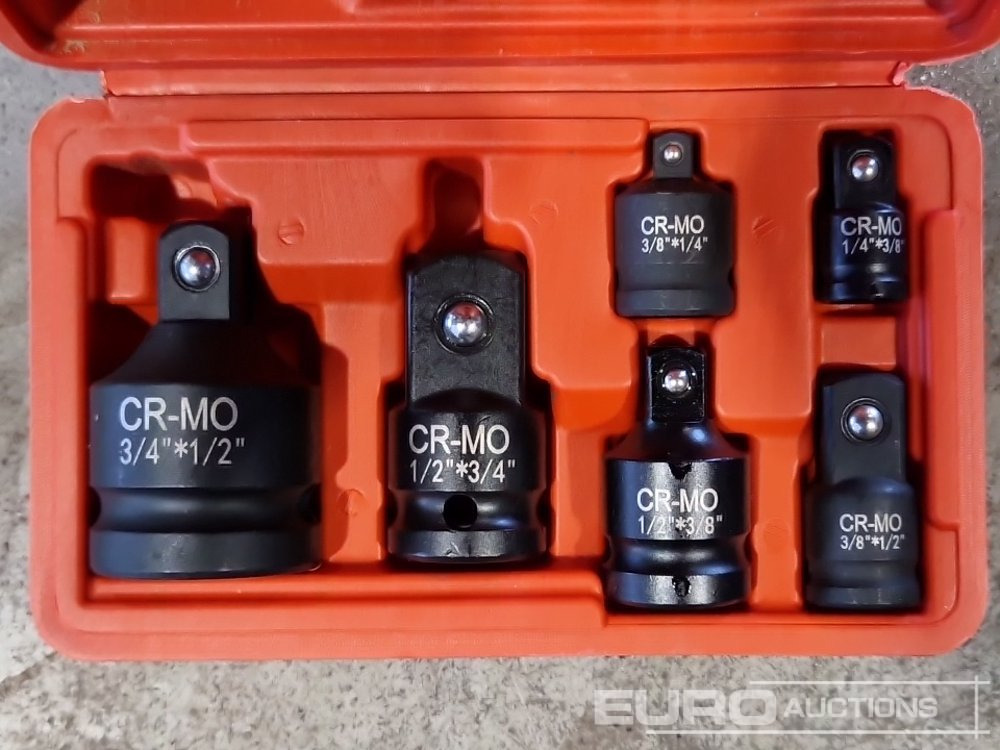 Unused Solid X Impact Socket Adaptors (6 Piece Set) - Garage equipment: picture 3 Unused Solid X Impact Socket Adaptors (6 Piece Set) - Garage equipment: picture 3