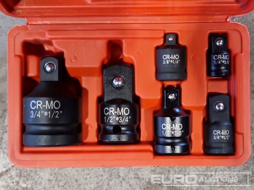 Unused Solid X Impact Socket Adaptors (6 Piece Set) - Garage equipment: picture 3 Unused Solid X Impact Socket Adaptors (6 Piece Set) - Garage equipment: picture 3