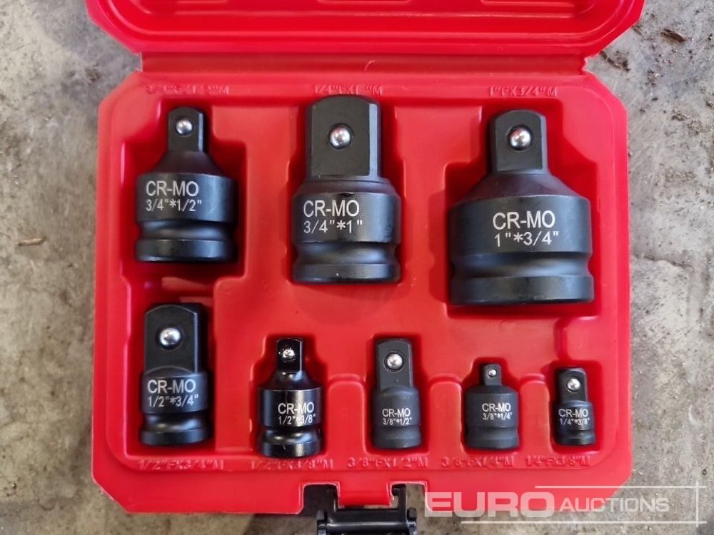 Unused Solid X Impact Socket Adaptors (8 Piece Set) - Garage equipment: picture 3 Unused Solid X Impact Socket Adaptors (8 Piece Set) - Garage equipment: picture 3